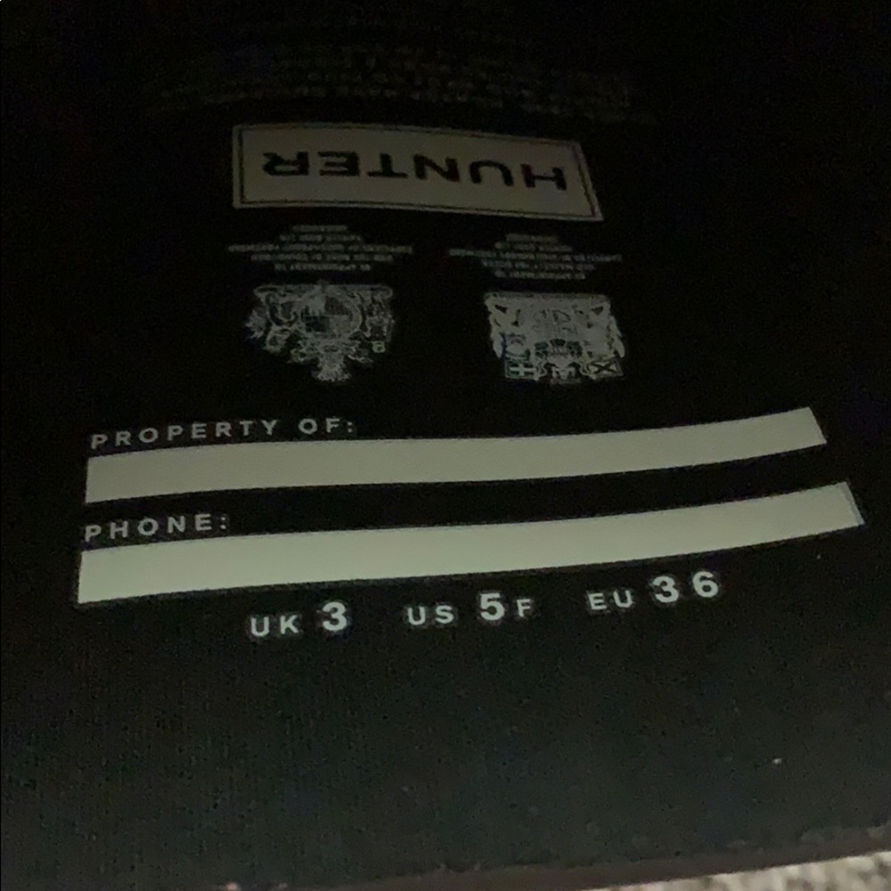 Hunter Rain Boots - Picture 5 of 5